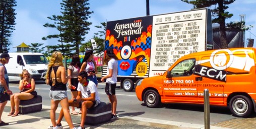 Laneway-Festival-Mobile-Billboards